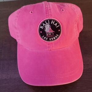 Bali Hai Womens Pink Baseball Cap with Embroidered Logo
